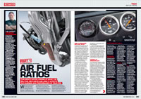 Air Fuel ratio testing